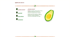Desktop Screenshot of agrifrut.com.mx